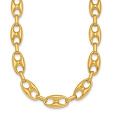 Herco 14K Polished 8.0mm Fancy Anchor Link with .5 Inch Extension