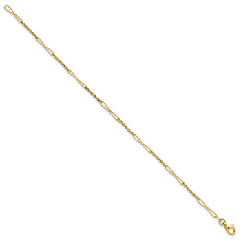 Herco 14K Polished Fancy Link 7.25 inch Bracelet — alternate view