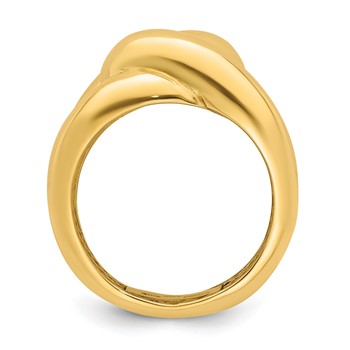 Herco 14K Polished Knot Ring — alternate view