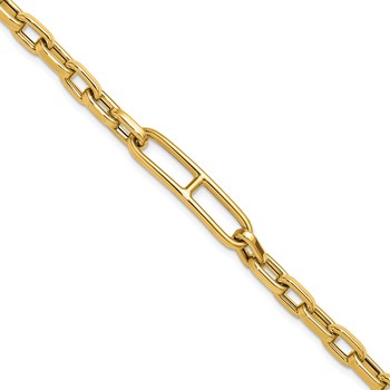 Herco 14K Polished Fancy Link 8 inch Bracelet