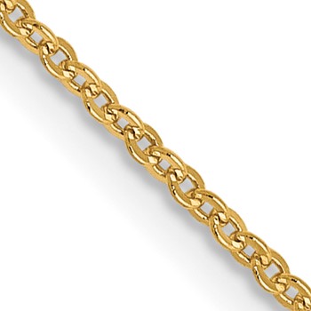 Leslie's 14K 1.1mm Flat Cable Chain
