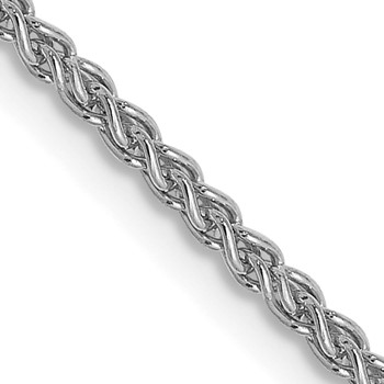 Leslie's 14K White Gold 1.5mm Spiga Chain