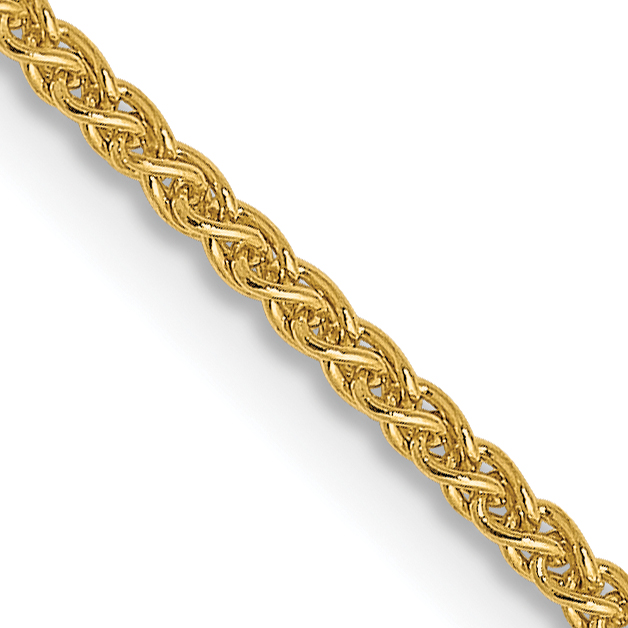 9ct Yellow Gold Spiga Chain Necklace
