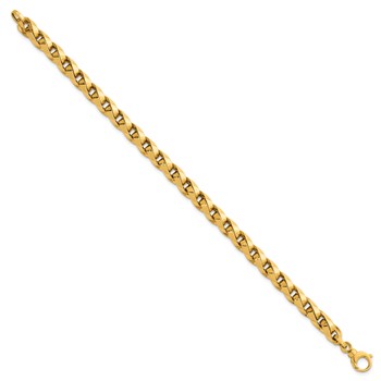 Herco 18K Polished Twisted Link 8.25 Inch Bracelet — alternate view