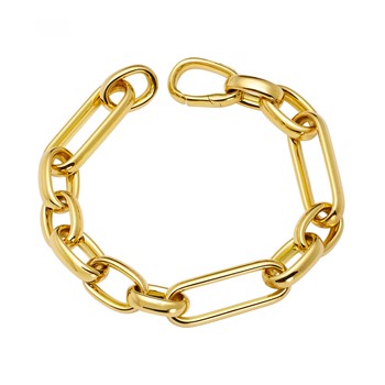 Herco 18K Gold Mixed Links 11.3mm