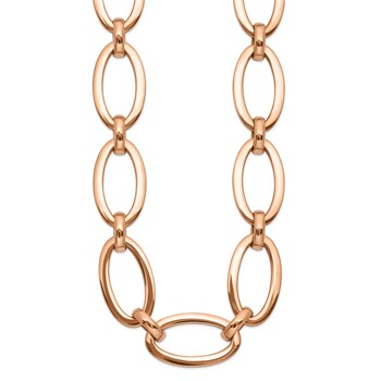 Herco 18K Rose Gold Shiny Large Links 18.2mm — alternate view