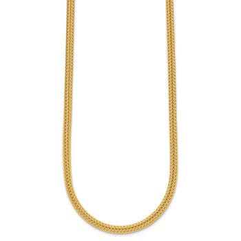 Herco 14K Polished 4.0mm Mesh 20 Inch Chain — alternate view