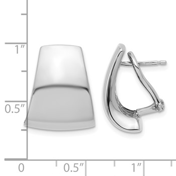 Herco 18K White Gold Earrings — alternate view
