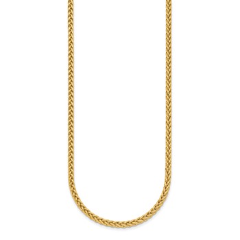 Herco 18K Polished 3.1mm Wheat 7.5 inch Bracelet — alternate view