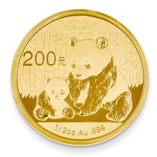 Image of 24K 200 YUAN Panda Coin