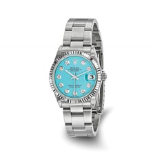 Pre-owned Rolex Independently Certified Mid-Sized Two-tone Pre-owned Rolex Independently Certified Mid-Sized Two-tone