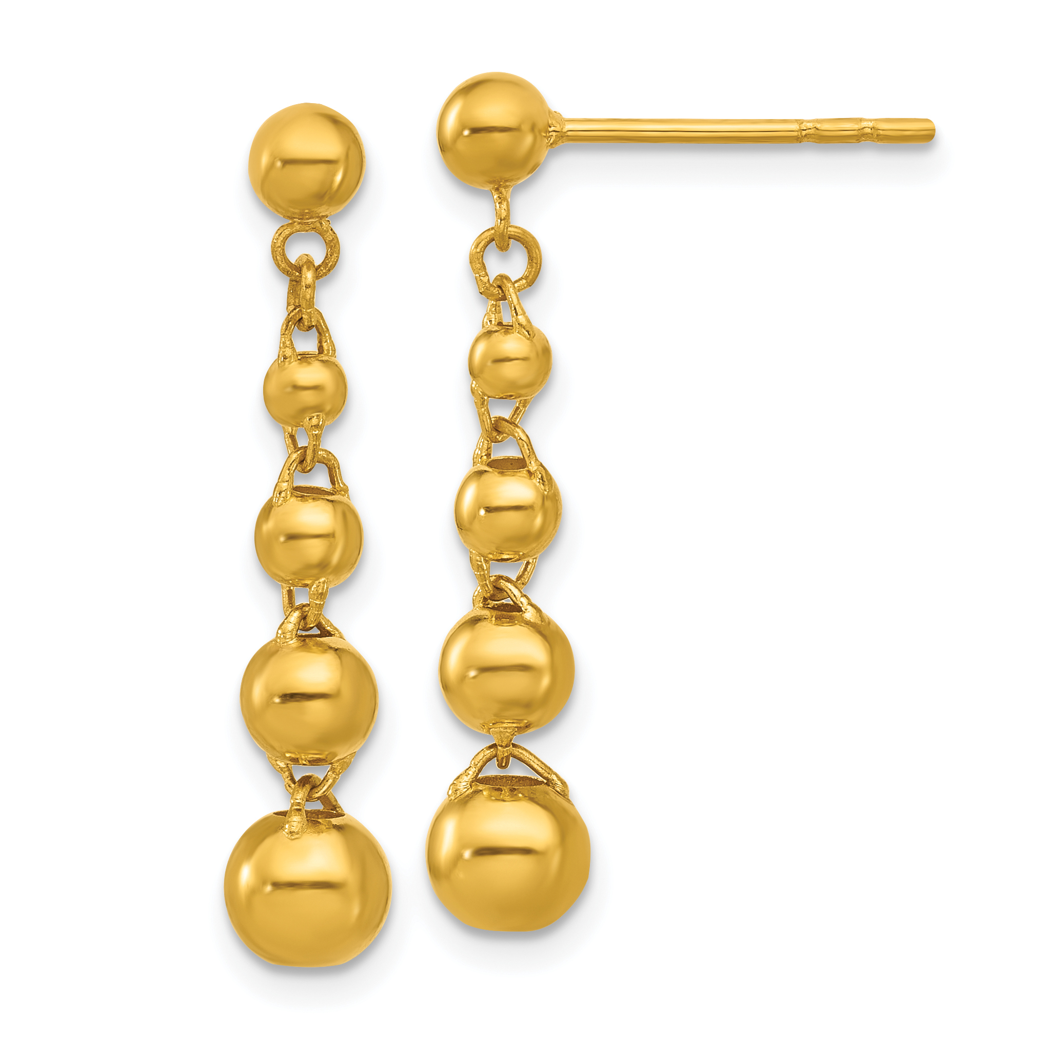 24K gold Campana Earrings – CAROLINA DESOUZA