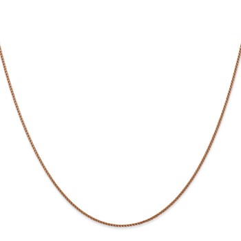 Leslie's 14K Rose Gold 1.0mm Spiga Chain — alternate view