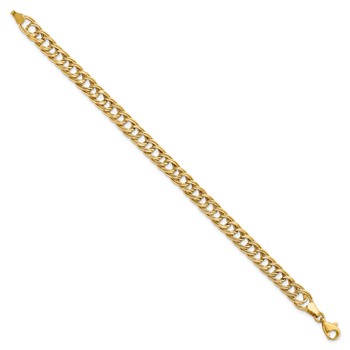 Leslie's 14K Yellow Gold Fancy Link Bracelet — alternate view