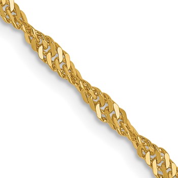 Leslie's 14K 1.9mm Singapore Chain