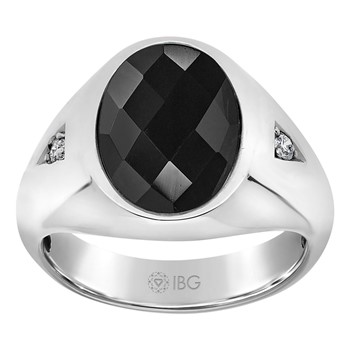 14k White Gold Gents Ring Mounting