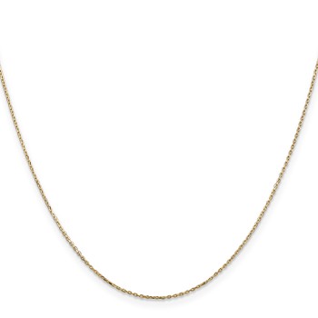 Leslie's 10k .8mm D/C Cable with Lobster Clasp Chain — alternate view