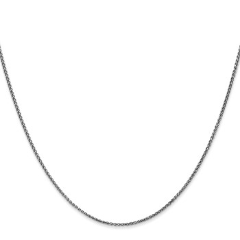 Leslie's 10k White Gold 1.25mm D/C Spiga Chain — alternate view