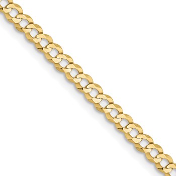 Leslie's 10k 3.1mm Lightweight Flat Cuban Chain