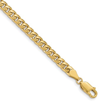 Leslie's 10k 4.3mm Solid Miami Cuban Chain