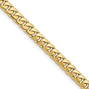 Leslie's 10k 5mm Solid Miami Cuban Chain