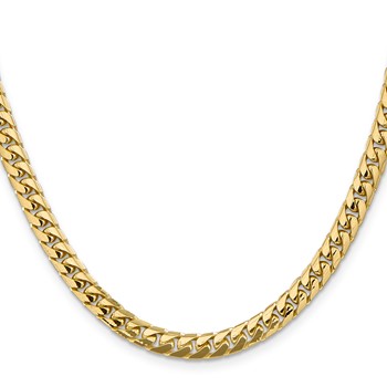 Leslie's 10k 5.5mm Solid Miami Cuban Chain — alternate view