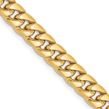 Leslie's 10k 6mm Semi-Solid Miami Cuban Chain