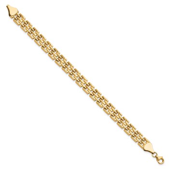 Leslie's 10K Yellow Gold Bracelet — alternate view