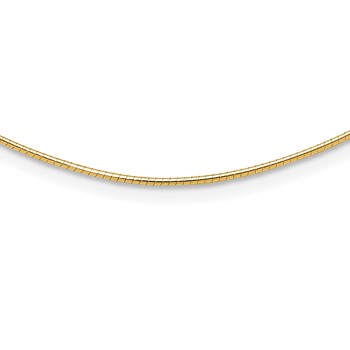 Leslie's 10K Yellow Gold 1mm Snake Wire Necklace