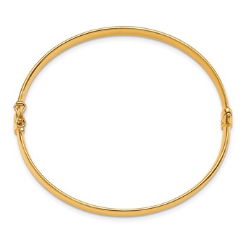 Leslie's 10K Yellow Gold 5.9mm Bangle — alternate view