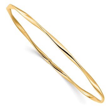 Leslie's 10K Yellow Gold Slip-On Bangle