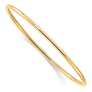 Leslie's 10K Yellow Gold Slip-On Bangle