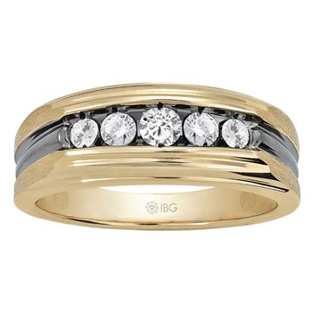 SS and GP IBGoodman Brown CZ complete Ring