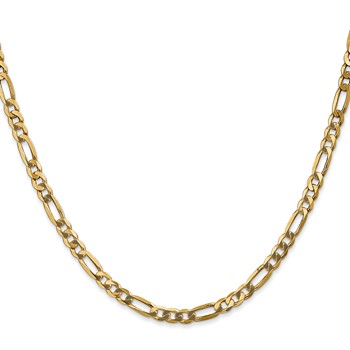 Leslie's 14K 4mm Flat Figaro Chain — alternate view
