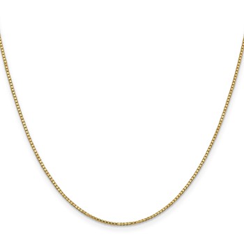 Leslie's 14K 1.2mm Box Chain — alternate view