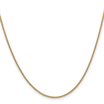 Leslie's 14K 1.4mm Round Cable Chain — alternate view
