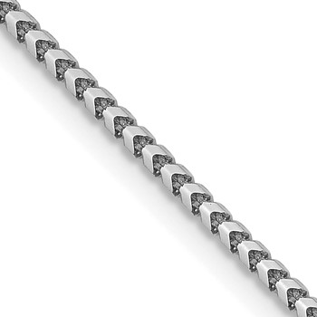 Leslie's 14K White Gold 1.25mm Franco Chain