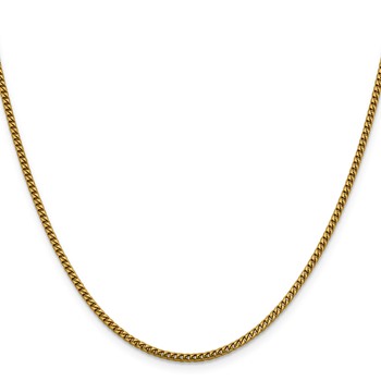 Leslie's 14K 2mm Franco Chain — alternate view