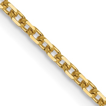 Leslie's 14K 1.5mm D/C Cable Chain
