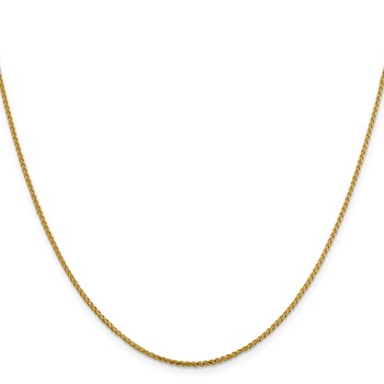 Leslie's 14K 1.4mm D/C Open Franco Chain — alternate view