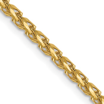 Leslie's 14K 2.1mm D/C Open Franco Chain