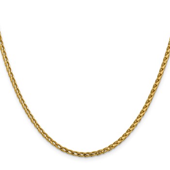 Leslie's 14K 2.45mm D/C Open Franco Chain — alternate view