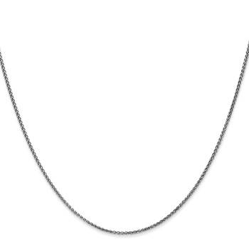 Leslie's 14K White Gold 1.2mm Solid D/C Spiga Chain — alternate view
