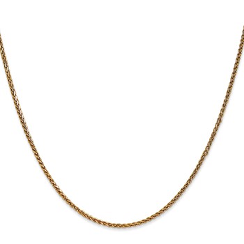 Leslie's 14K 1.4mm D/C Spiga Chain — alternate view