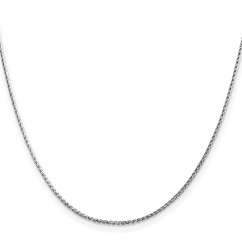 Leslie's 14K White Gold 1.15mm D/C Open Franco Chain — alternate view