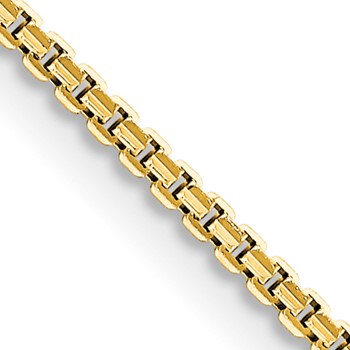 Leslie's 14K 1.2mm Concave Box Chain