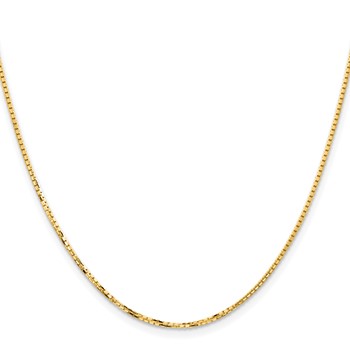 Leslie's 14K 1.45mm Concave Box Chain — alternate view