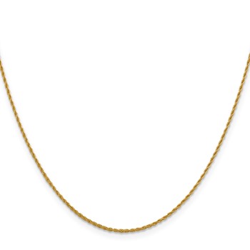 Leslie's 14K 1.3mm Loose Rope Chain — alternate view