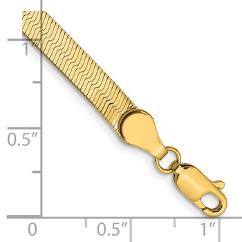 Leslie's 14k 4mm Silky Herringbone Chain — alternate view