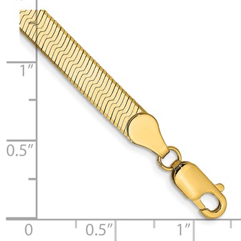 Leslie's 14k 5mm Silky Herringbone Chain — alternate view